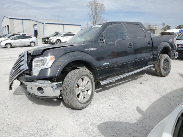 1FTFW1ET5DFC11649 - 2013 FORD F150 SUPERCREW BLACK photo 1