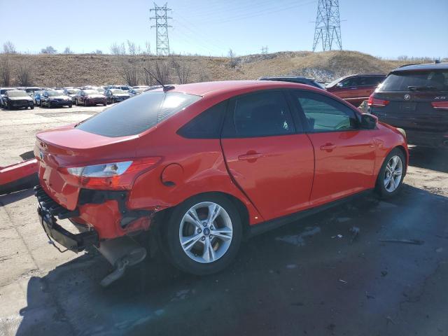 1FADP3F20EL399415 - 2014 FORD FOCUS SE RED photo 3