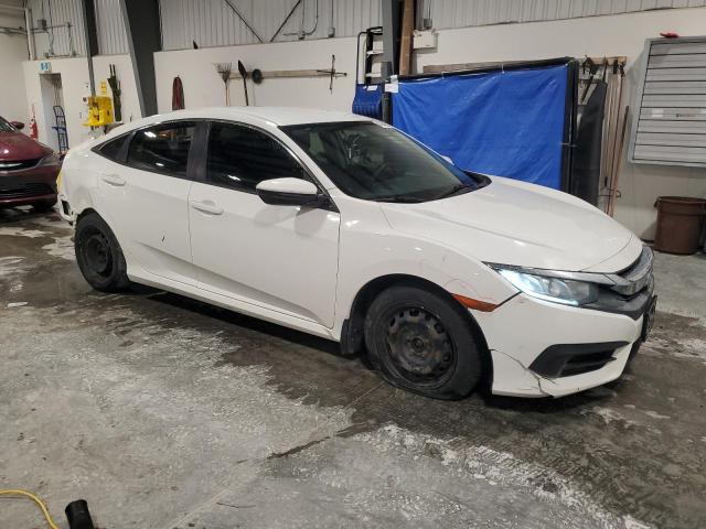 2HGFC2F53JH029152 - 2018 HONDA CIVIC LX WHITE photo 4