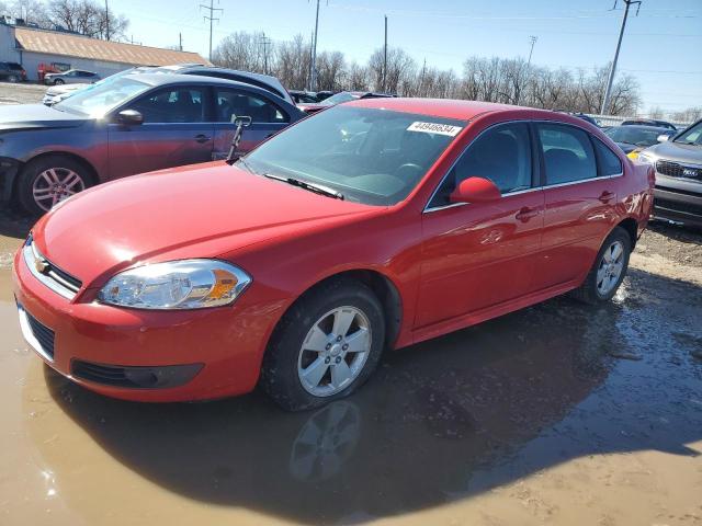 2G1WB5EK7A1196612 - 2010 CHEVROLET IMPALA LT RED photo 1