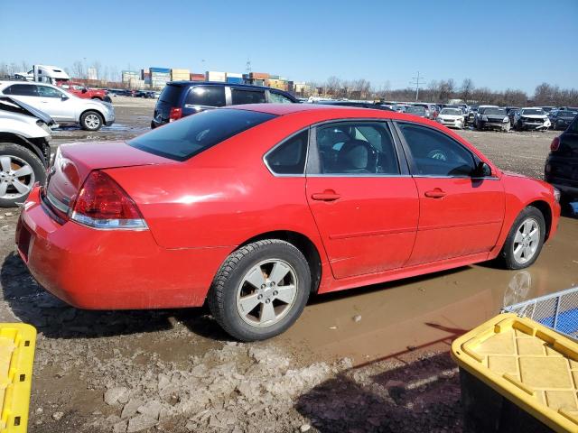 2G1WB5EK7A1196612 - 2010 CHEVROLET IMPALA LT RED photo 3