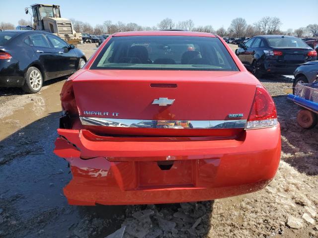 2G1WB5EK7A1196612 - 2010 CHEVROLET IMPALA LT RED photo 6