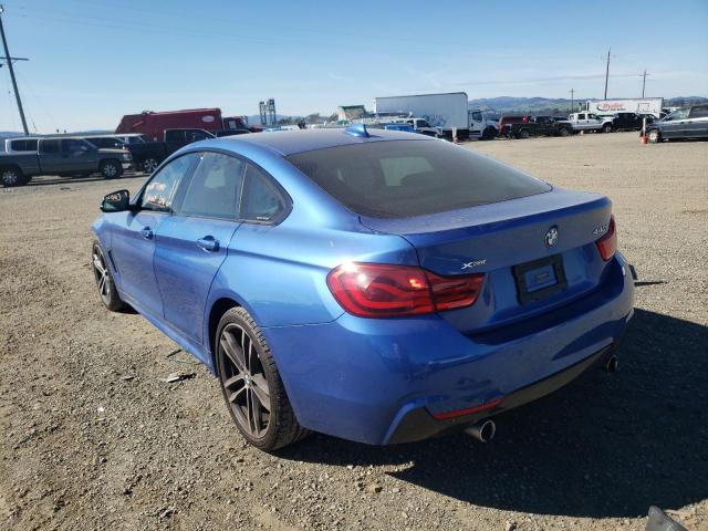 WBA4J7C50KBM76655 - 2019 BMW 440XI GRAN COUPE BLUE photo 2