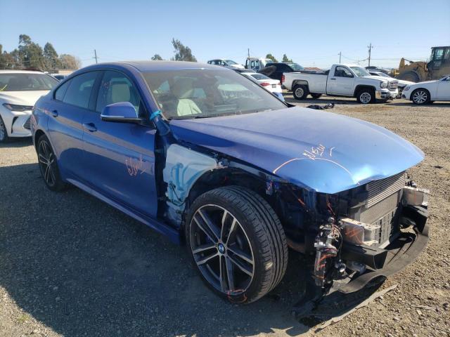 WBA4J7C50KBM76655 - 2019 BMW 440XI GRAN COUPE BLUE photo 4
