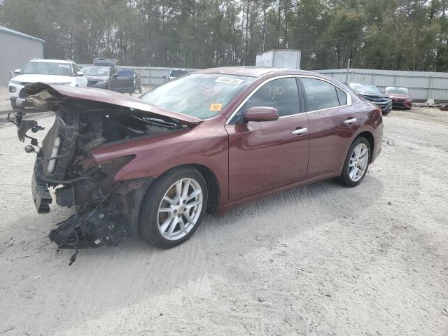 1N4AA5AP9BC843048 - 2011 NISSAN MAXIMA S MAROON photo 1