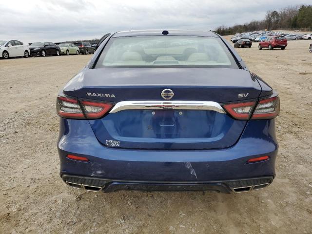 1N4AA6CV9MC510367 - 2021 NISSAN MAXIMA SV BLUE photo 6