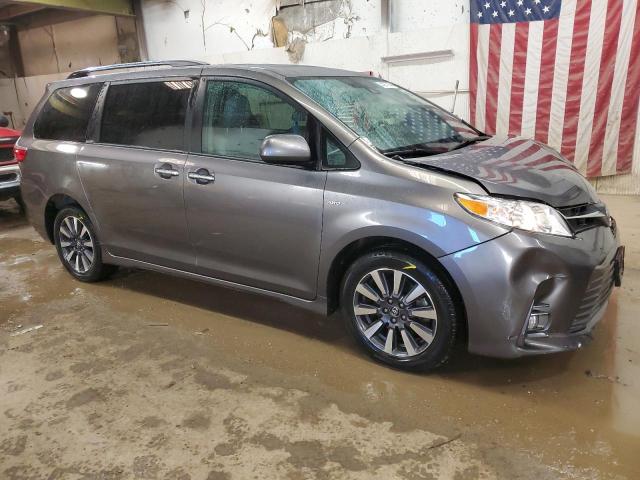 5TDDZ3DC4KS217192 - 2019 TOYOTA SIENNA XLE GRAY photo 4