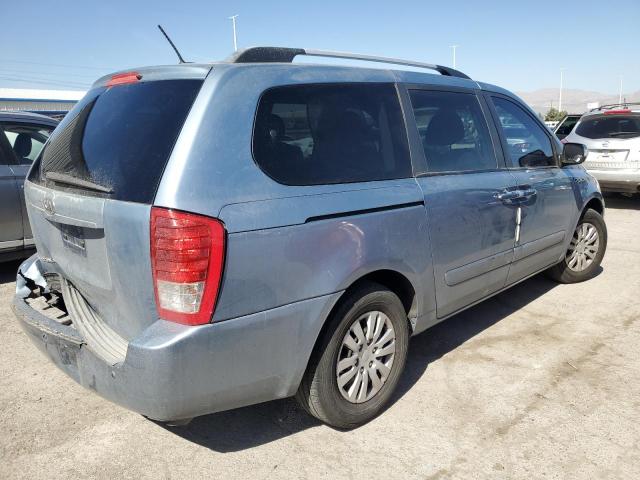 KNDMG4C71C6415374 - 2012 KIA SEDONA LX BLUE photo 3