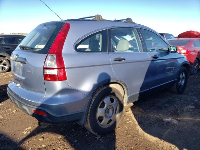 JHLRE48378C057789 - 2008 HONDA CR-V LX BLUE photo 3