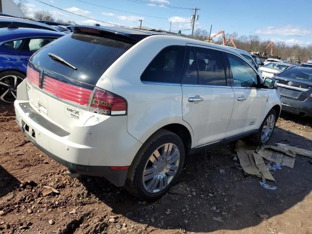 2LMDU88C38BJ32005 - 2008 LINCOLN MKX WHITE photo 3