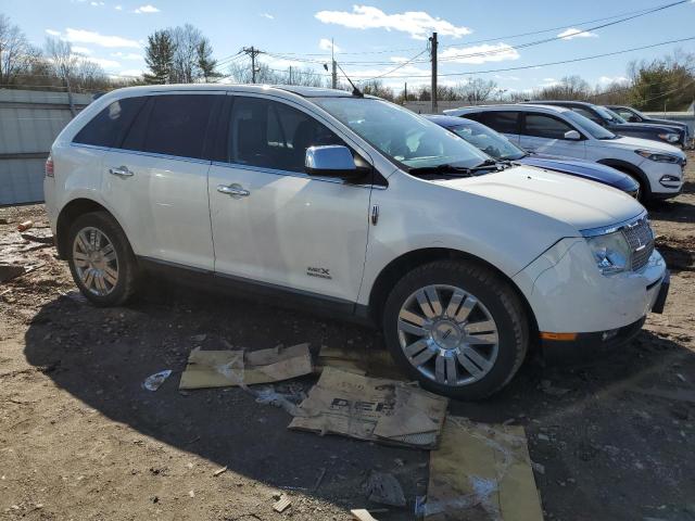 2LMDU88C38BJ32005 - 2008 LINCOLN MKX WHITE photo 4