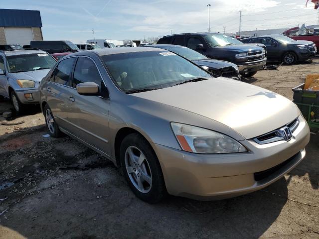 JHMCN36555C016895 - 2005 HONDA ACCORD HYBRID TAN photo 4