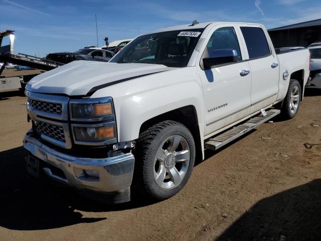 3GCUKSEC4EG498197 - 2014 CHEVROLET SILVERADO K1500 LTZ WHITE photo 1