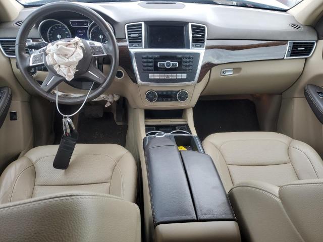 4JGDA5HB6EA397079 - 2014 MERCEDES-BENZ ML 350 4MATIC BLUE photo 8