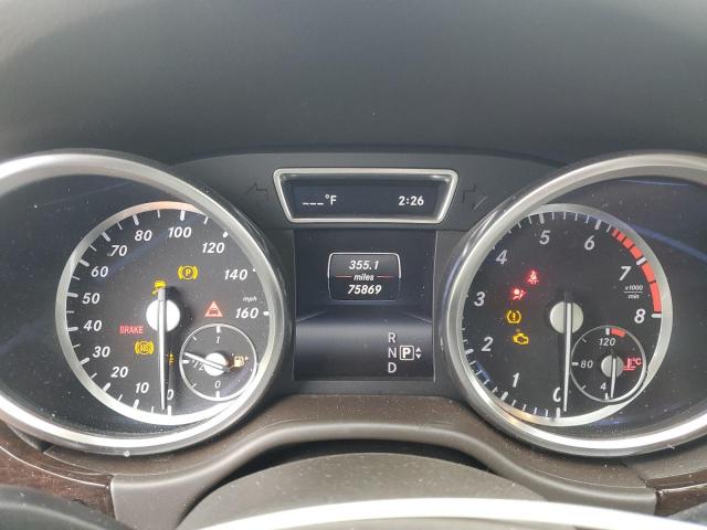 4JGDA5HB6EA397079 - 2014 MERCEDES-BENZ ML 350 4MATIC BLUE photo 9