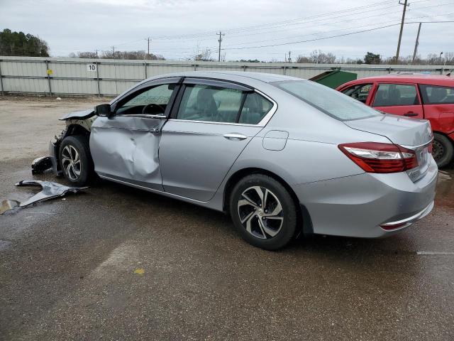 1HGCR2F37GA115460 - 2016 HONDA ACCORD LX SILVER photo 2