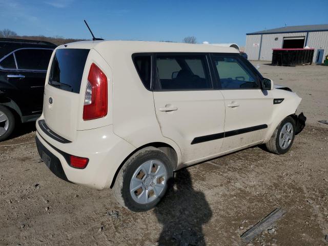 KNDJT2A50D7763697 - 2013 KIA SOUL WHITE photo 3