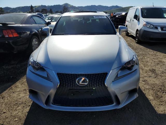 JTHBF1D25F5043686 - 2015 LEXUS IS 250 SILVER photo 5