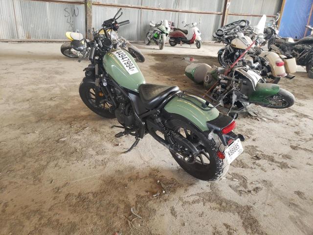 MLHPC5604N5501247 - 2022 HONDA CMX500 GREEN photo 3