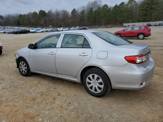 5YFBU4EE3CP015269 - 2012 TOYOTA COROLLA BASE SILVER photo 2