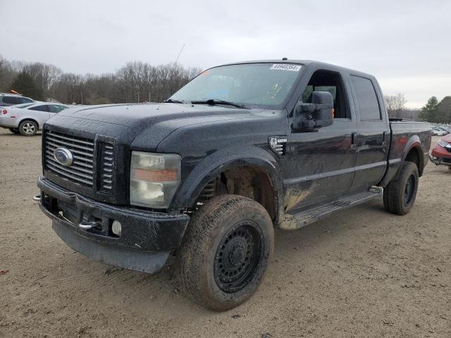 1FTSW21R18ED58951 - 2008 FORD F250 SUPER DUTY BLACK photo 1