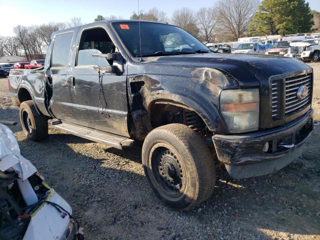 1FTSW21R18ED58951 - 2008 FORD F250 SUPER DUTY BLACK photo 4