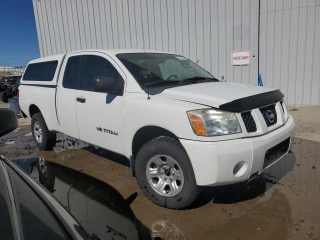 1N6AA06B65N554144 - 2005 NISSAN TITAN XE WHITE photo 4