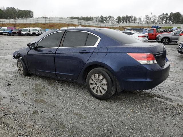 JHMCP26398C073091 - 2008 HONDA ACCORD LX BLUE photo 2