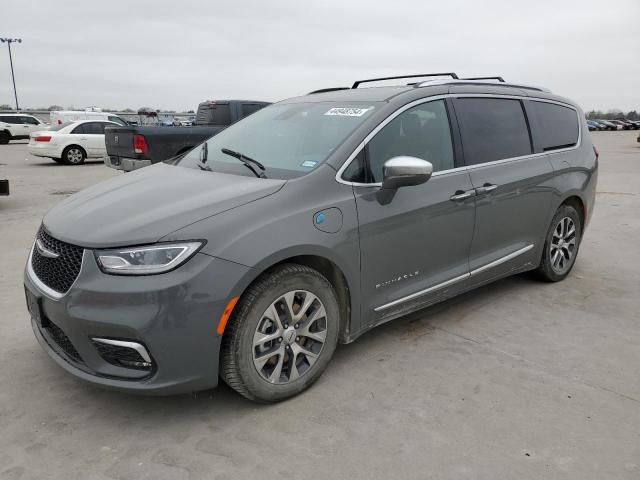 2C4RC1N7XNR130116 - 2022 CHRYSLER PACIFICA HYBRID PINNACLE GRAY photo 1