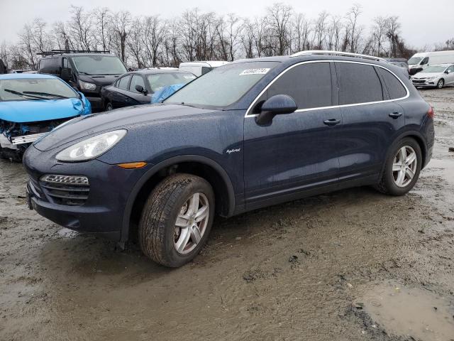 WP1AE2A25DLA15243 - 2013 PORSCHE CAYENNE S HYBRID BLUE photo 1