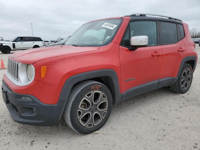 ZACCJADT5GPC83357 - 2016 JEEP RENEGADE LIMITED RED photo 1