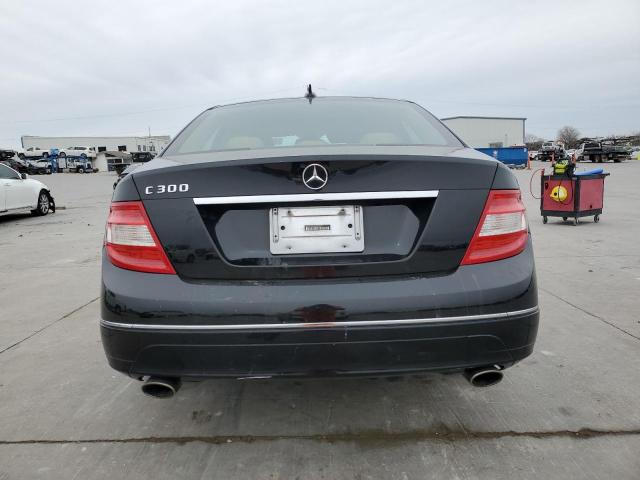 WDDGF54X48R029242 - 2008 MERCEDES-BENZ C 300 BLACK photo 6