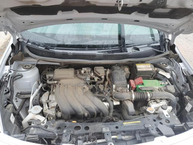 3N1CN7AP0HL863711 - 2017 NISSAN VERSA S SILVER photo 11