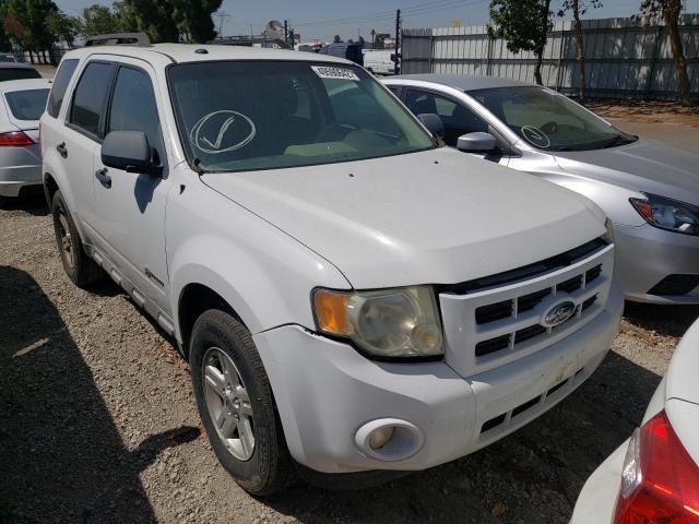 1FMCU49369KB39472 - 2009 FORD ESCAPE HYBRID WHITE photo 4