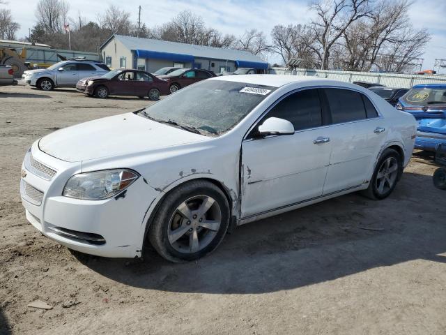 1G1ZC5E1XBF369521 - 2011 CHEVROLET MALIBU 1LT WHITE photo 1