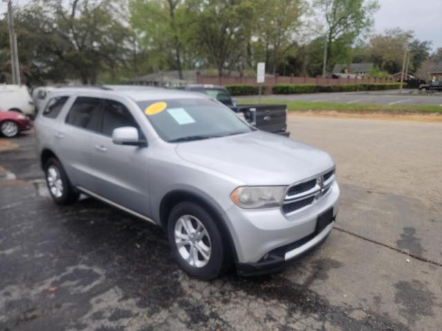 1C4RDJDG8CC126893 - 2012 DODGE DURANGO CREW SILVER photo 1