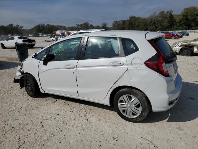 3HGGK5H44KM743534 - 2019 HONDA FIT LX WHITE photo 2