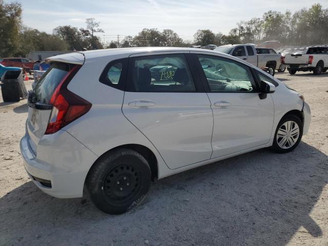 3HGGK5H44KM743534 - 2019 HONDA FIT LX WHITE photo 3