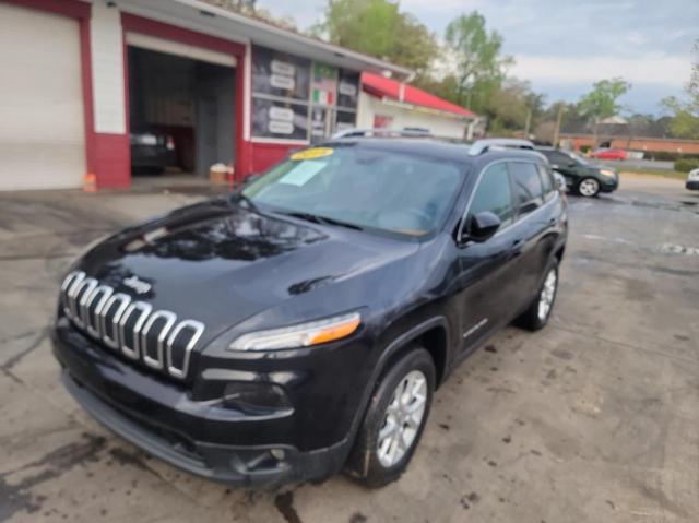 1C4PJMCB1FW652096 - 2015 JEEP CHEROKEE LATITUDE BLACK photo 2