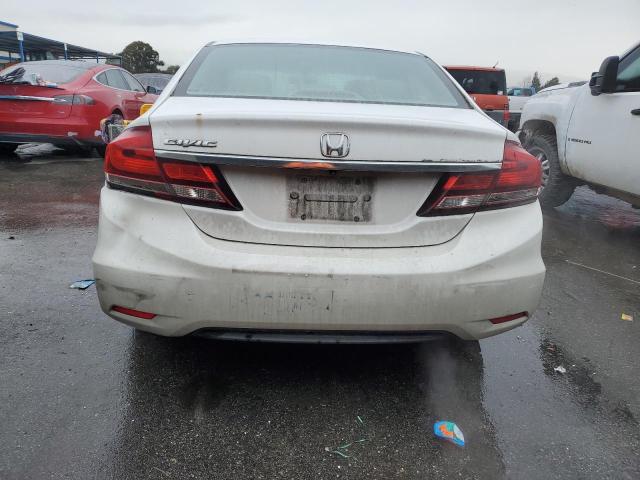 19XFB2F97FE262622 - 2015 HONDA CIVIC EXL WHITE photo 6
