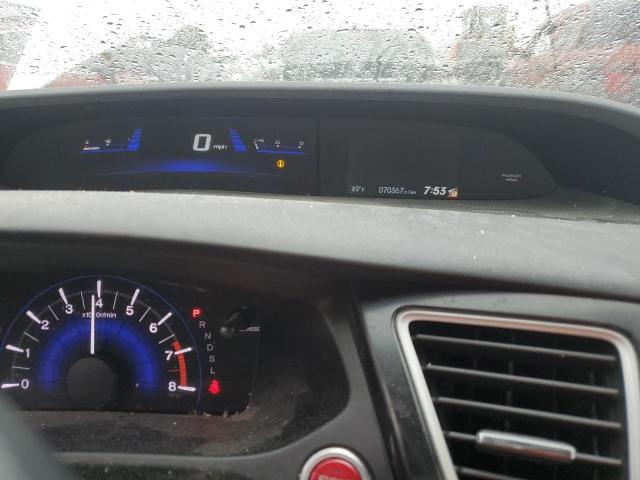 19XFB2F97FE262622 - 2015 HONDA CIVIC EXL WHITE photo 9