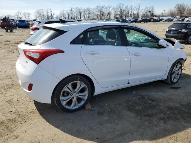 KMHD35LH9EU184311 - 2014 HYUNDAI ELANTRA GT WHITE photo 3