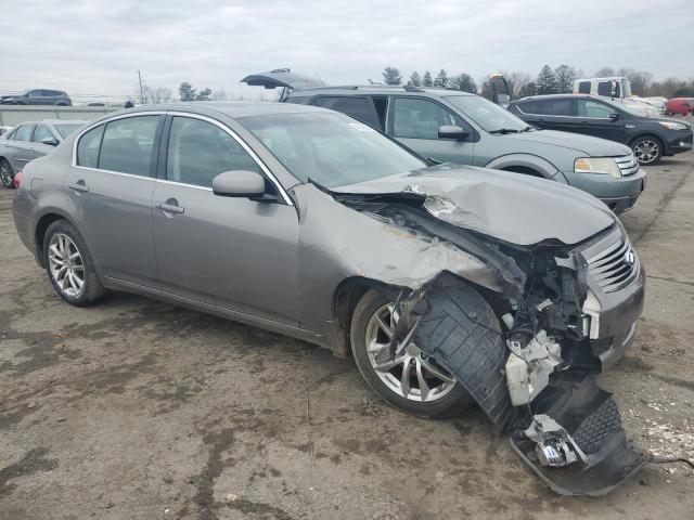 JNKBV61F67M824358 - 2007 INFINITI G35 SILVER photo 4