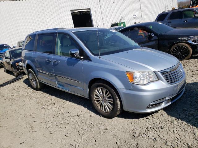 2C4RC1GG7DR513037 - 2013 CHRYSLER TOWN & COU LIMITED BLUE photo 4