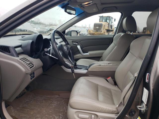 5J8TB18568A010973 - 2008 ACURA RDX TECHNOLOGY TAN photo 7