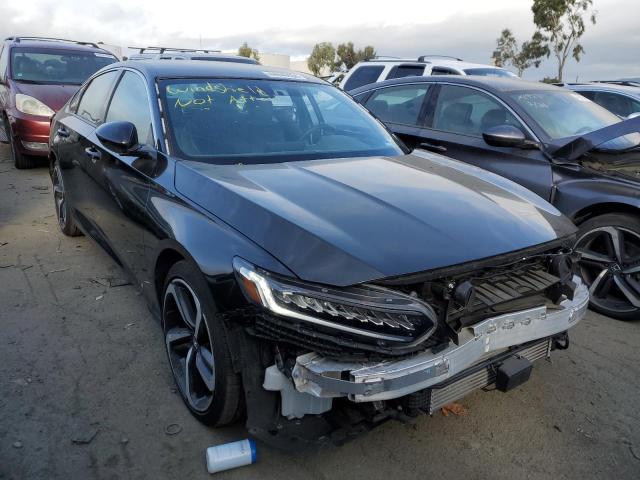 1HGCV1F36NA094586 - 2022 HONDA ACCORD SPORT BLACK photo 4