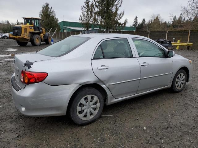 JTDBL40E599084702 - 2009 TOYOTA COROLLA BASE SILVER photo 3