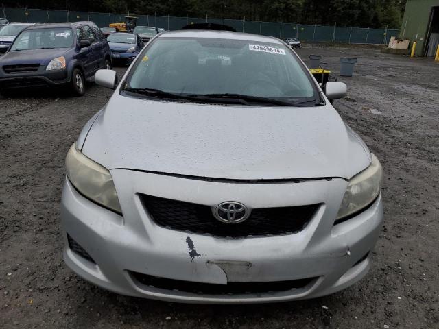 JTDBL40E599084702 - 2009 TOYOTA COROLLA BASE SILVER photo 5