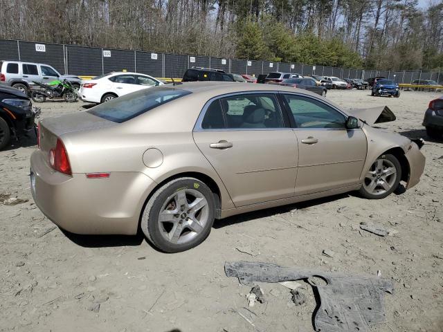 1G1ZH57B58F186351 - 2008 CHEVROLET MALIBU 1LT GOLD photo 3