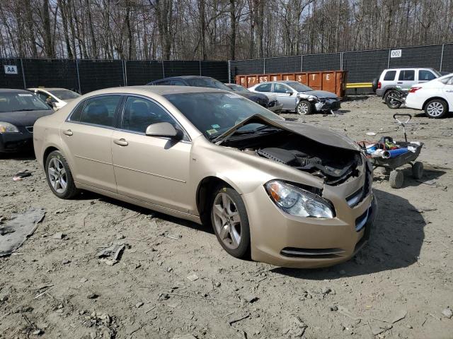 1G1ZH57B58F186351 - 2008 CHEVROLET MALIBU 1LT GOLD photo 4